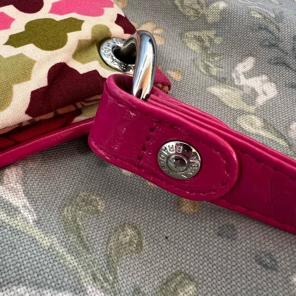 Vera Bradley Hello Dahlia print Crossbody Purse and Matching Wallet Set - Picture 10 of 13